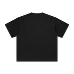 Glitch Design Skull Graphic Tee-INNBLAC Fashion Apparel