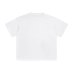 Glitch Design Skull Graphic Tee-INNBLAC Fashion Apparel