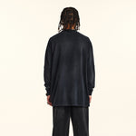 Acid Wash Distressed Sweatshirt-INNBLAC Fashion Apparel