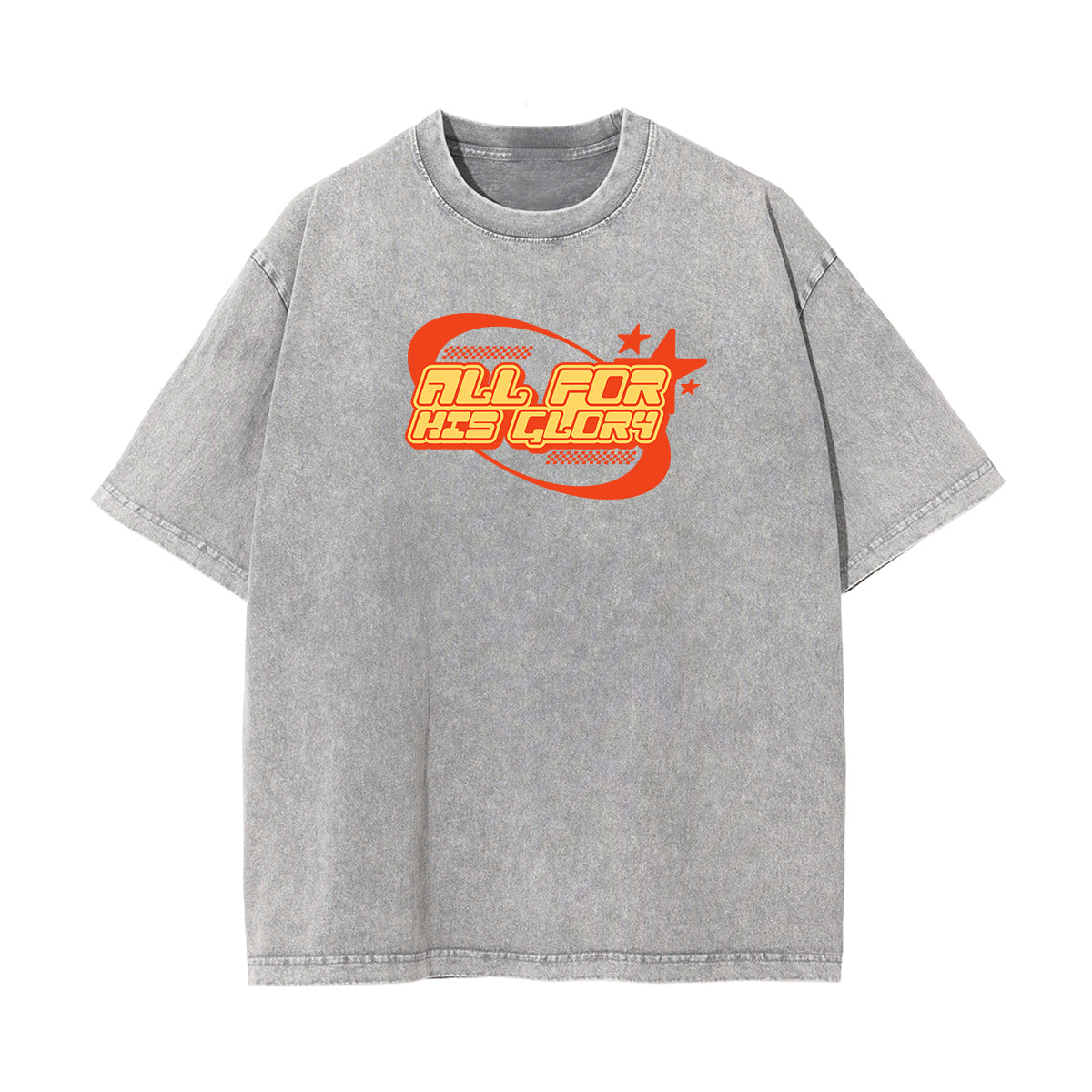 All For His Glory Y2K Graphic Tee-INNBLAC Fashion Apparel