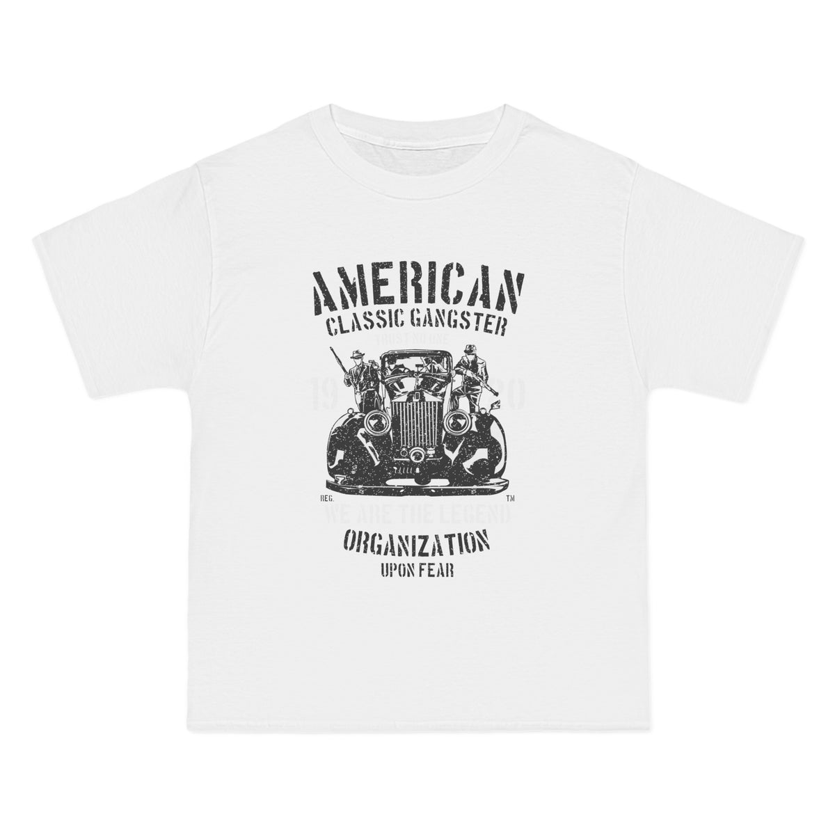 American Classic Gangster Graphic Tee-INNBLAC Fashion Apparel