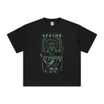 Apache Warrior Graphic T Shirt-INNBLAC Fashion Apparel