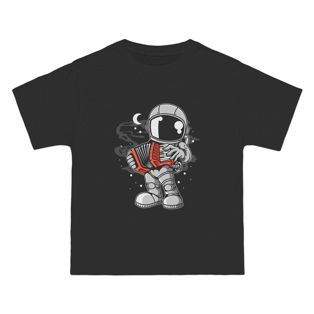 Astronaut Accordion Graphic T Shirt-INNBLAC Fashion Apparel