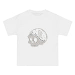 Astronaut Repairs Skull Brain Graphic Tee-INNBLAC Fashion Apparel