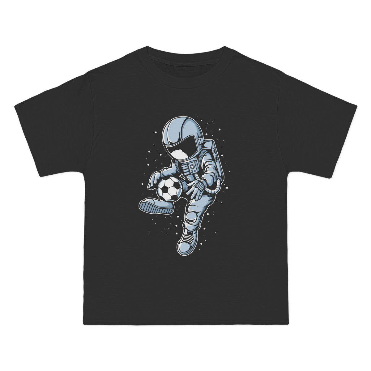 Astronaut Soccer Player Graphic Tee-INNBLAC Fashion Apparel