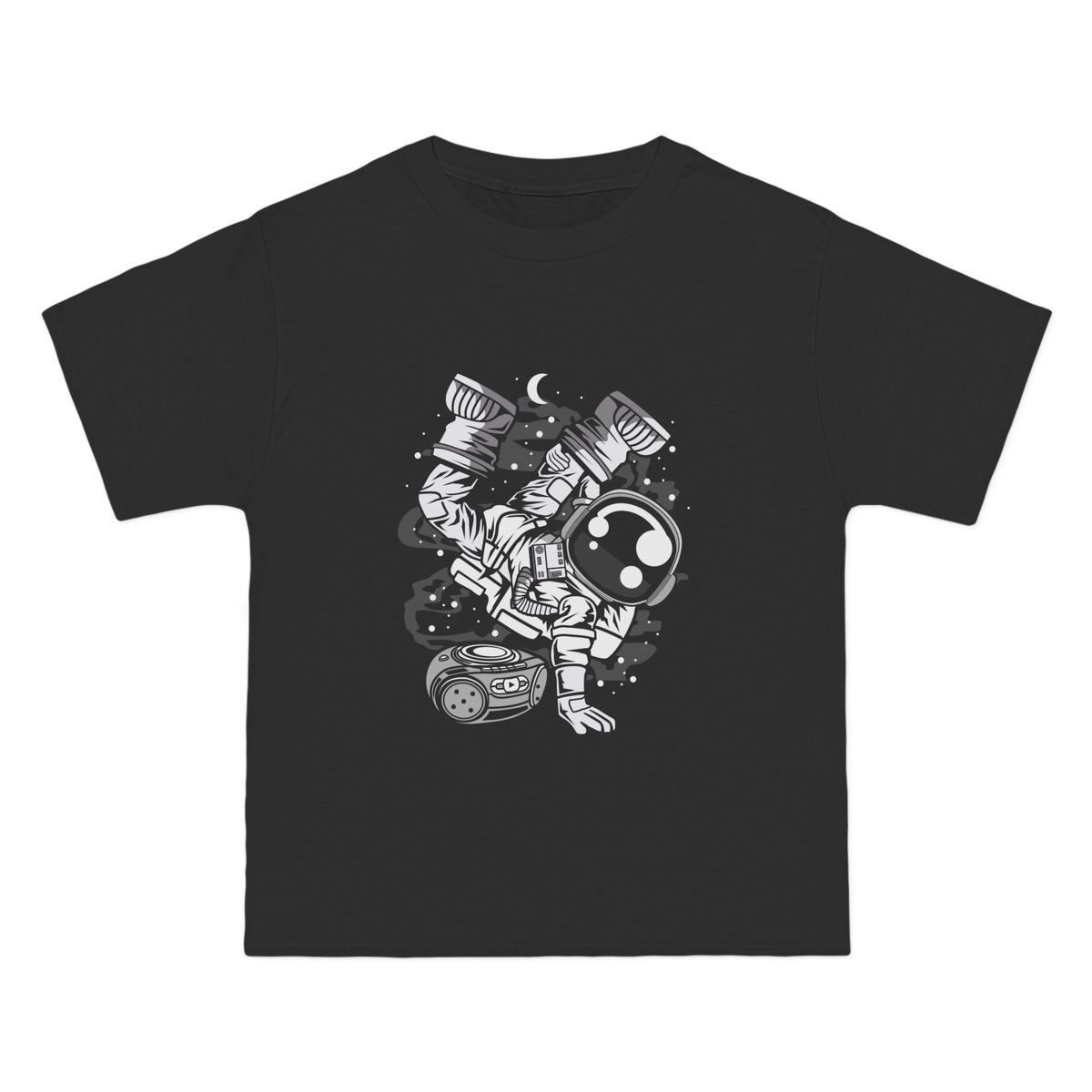 Astronaut Space Breakdance Graphic Tee-INNBLAC Fashion Apparel
