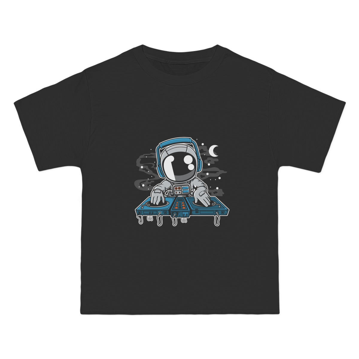 Astronaut Turntable Graphic T Shirt-INNBLAC Fashion Apparel