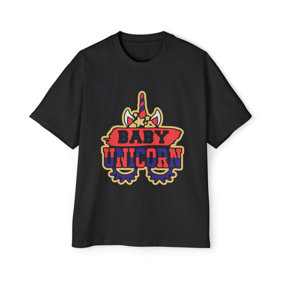 Baby Unicorn Graphic Tee-INNBLAC Fashion Apparel