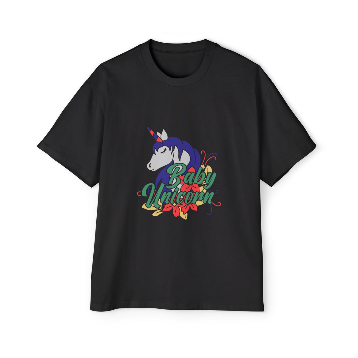 Baby Unicorn Graphic Tee-INNBLAC Fashion Apparel