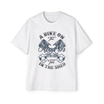 Bike Philosophical Slogan Graphic Tee-INNBLAC Fashion Apparel