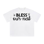 Bless Our Nest Graphic Tee-INNBLAC Fashion Apparel