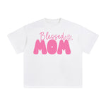 Blessed Mom Graphic Tee-INNBLAC Fashion Apparel