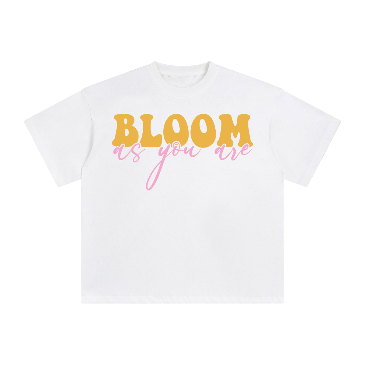 Bloom As You Are Graphic Tee-INNBLAC Fashion Apparel