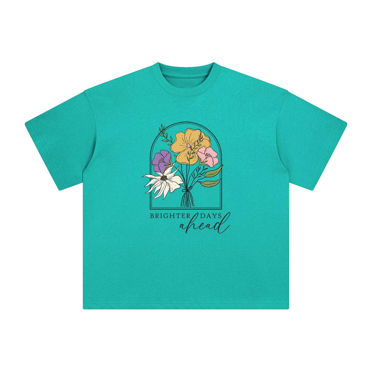 Blossom Graphic T Shirt-INNBLAC Fashion Apparel