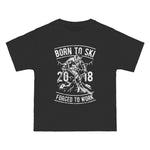 Born To Ski Retro Graphic Tee-INNBLAC Fashion Apparel