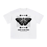 Born to be Free Butterfly Aesthetic Tee-INNBLAC Fashion Apparel