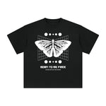Born to be Free Butterfly Aesthetic Tee-INNBLAC Fashion Apparel