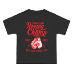 Boxing Champ Gloves Graphic Tee-INNBLAC Fashion Apparel