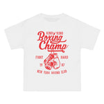 Boxing Champ Gloves Graphic Tee-INNBLAC Fashion Apparel