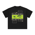 Bring Back the Culture Abstract Graphic Tee-INNBLAC Fashion Apparel