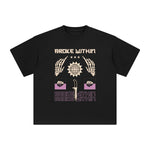 Broke Within Abstract Art Graphic Tee-INNBLAC Fashion Apparel