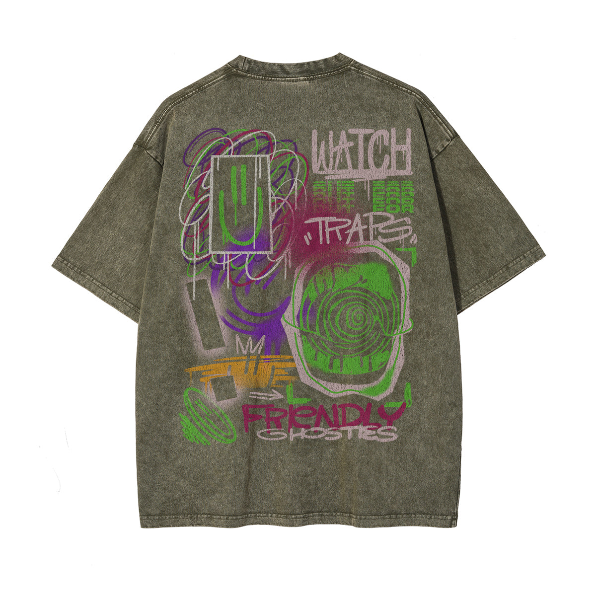 Brutalism Concept Aesthetic Graphic Tee-INNBLAC Fashion Apparel