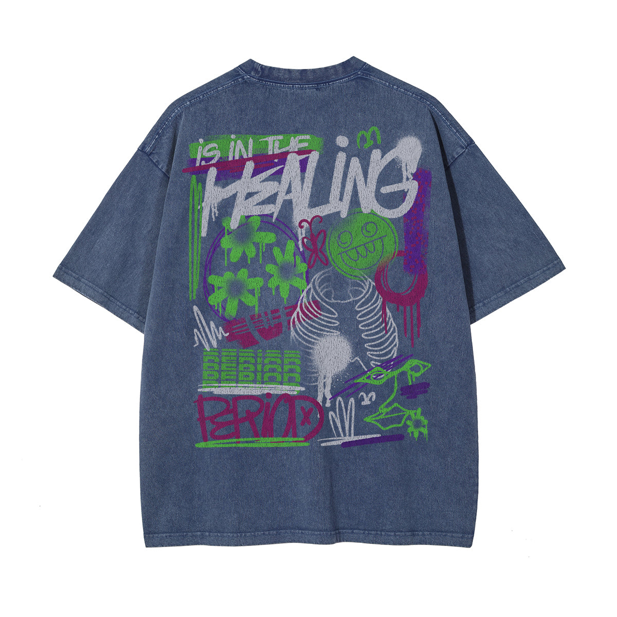 Brutalism Concept Aesthetic Thick Tee-INNBLAC Fashion Apparel