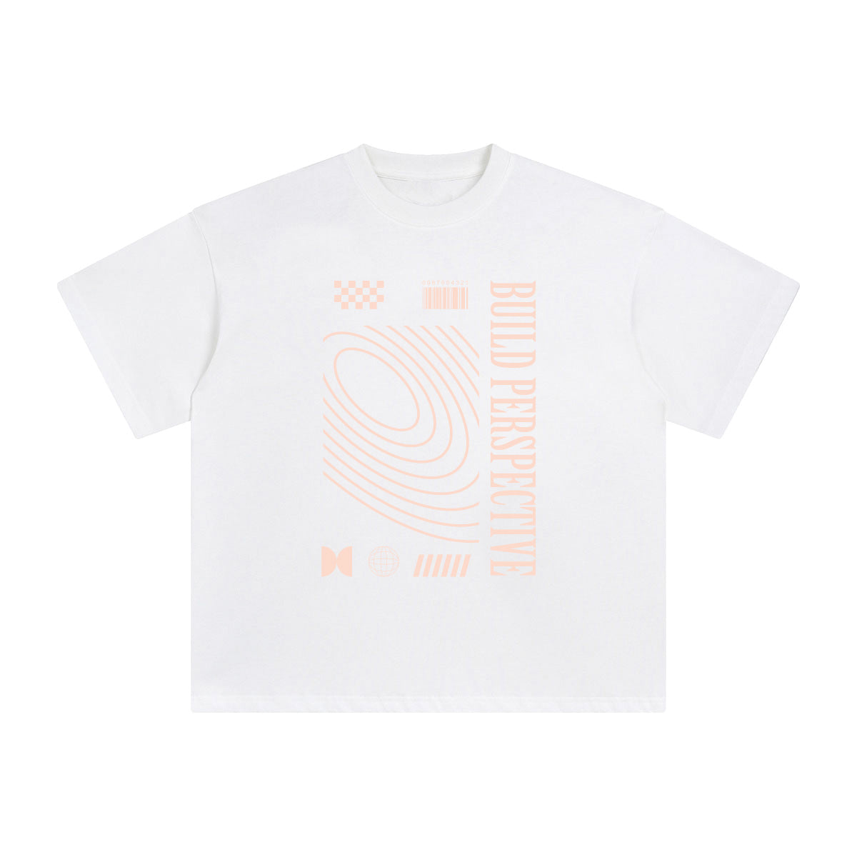 Build Perspective Abstract Graphic Tee-INNBLAC Fashion Apparel