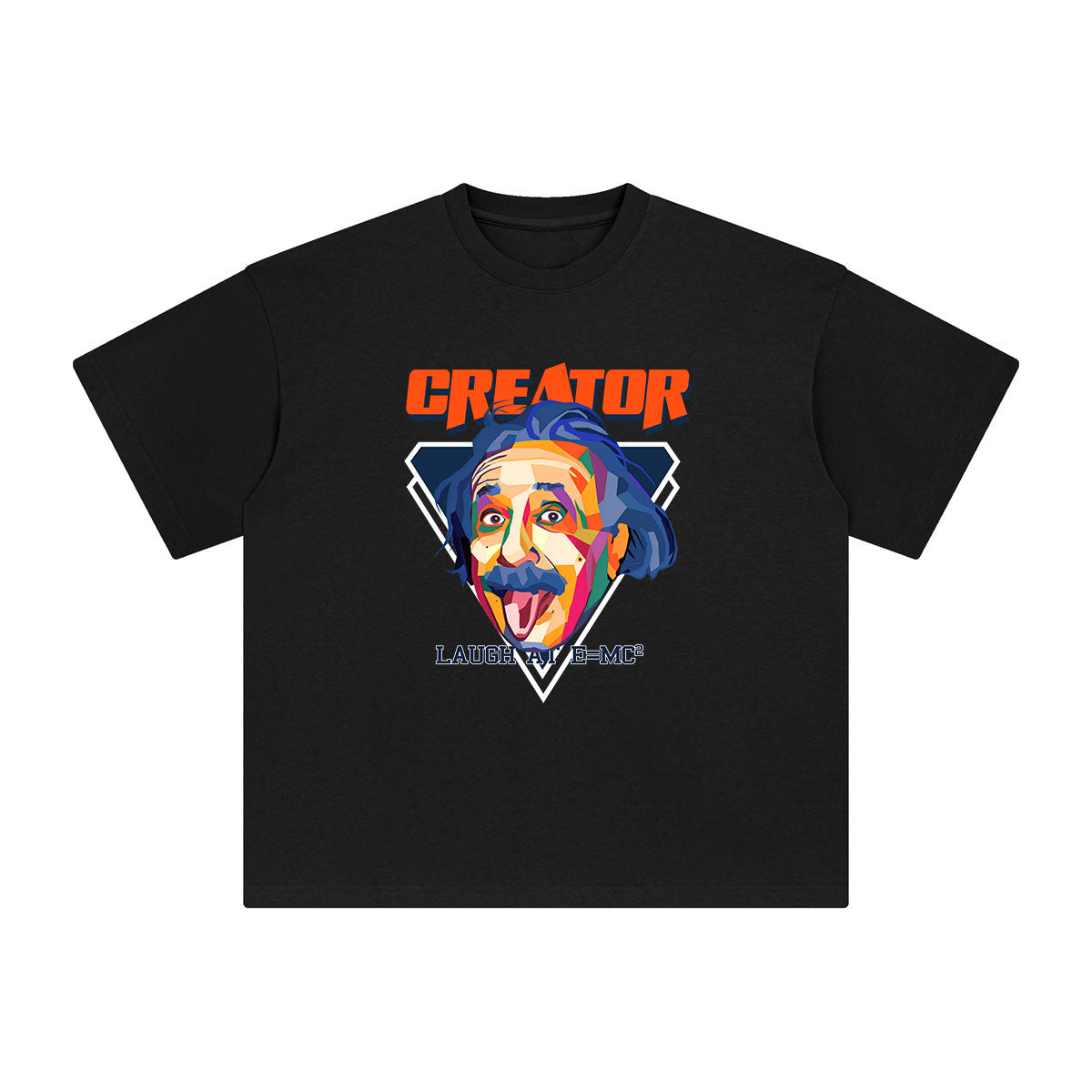 CREATOR Laugh At Graphic Tee-INNBLAC Fashion Apparel