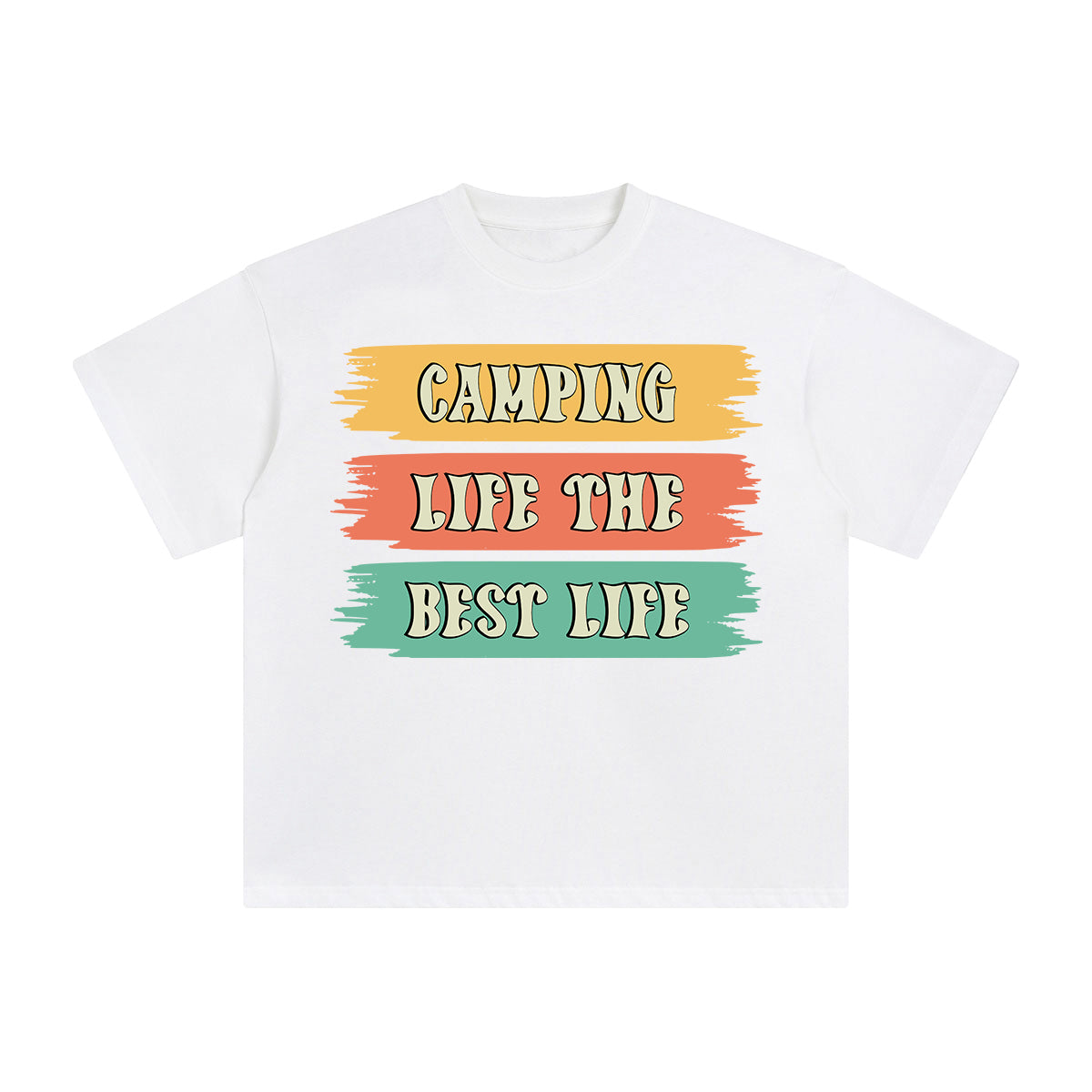 Camping Life The Best Life Graphic Tee-INNBLAC Fashion Apparel