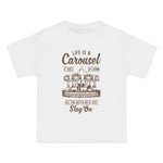 Carousel Retro Graphic T Shirt-INNBLAC Fashion Apparel