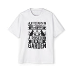 Cat Slogan Graphic Tee-INNBLAC Fashion Apparel