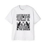 Kitten Slogan Graphic Tee-INNBLAC Fashion Apparel