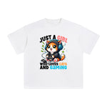 Cats And Gaming Anime Graphic Tee-INNBLAC Fashion Apparel