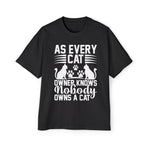 Cats & Paws Slogan Graphic Tee-INNBLAC Fashion Apparel