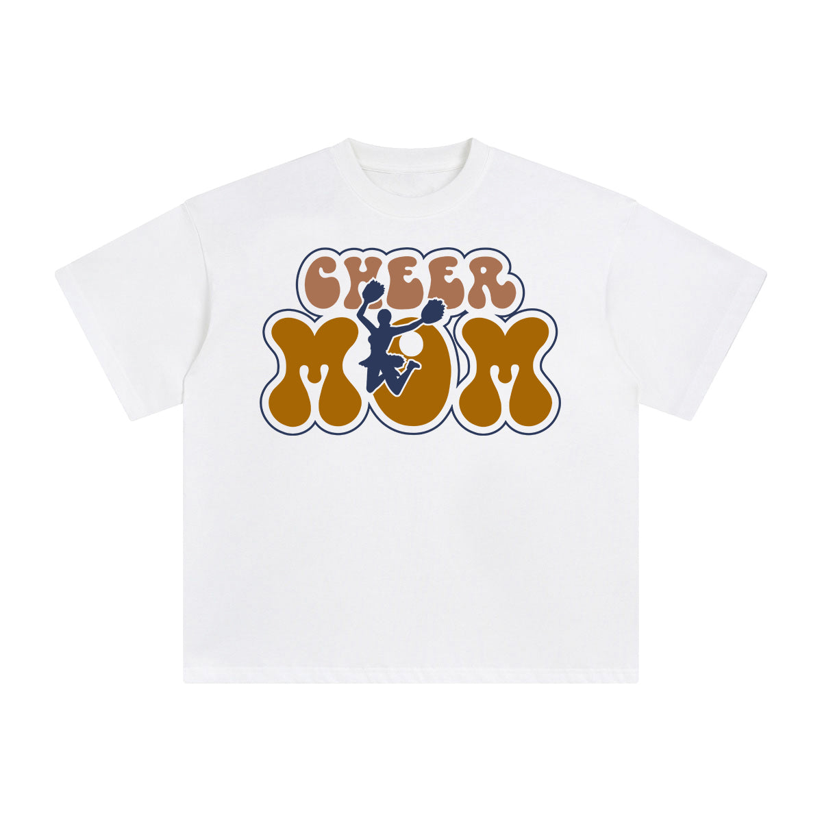 Cheer Mom Graphic Tee-INNBLAC Fashion Apparel