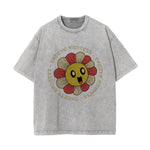 Choose Kindness Graphic Washed Tee-INNBLAC Fashion Apparel