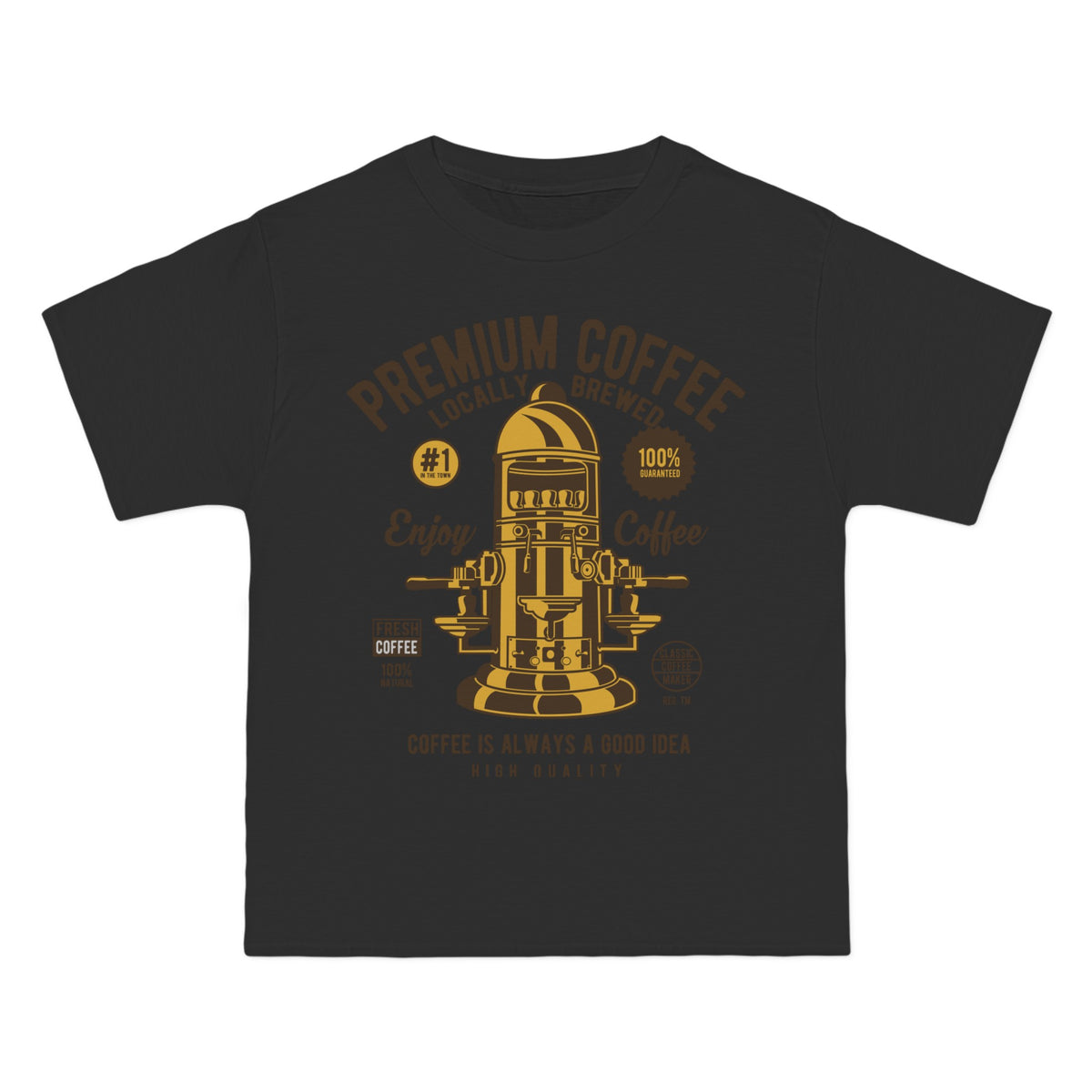 Classic Coffee Maker Graphic Tee-INNBLAC Fashion Apparel