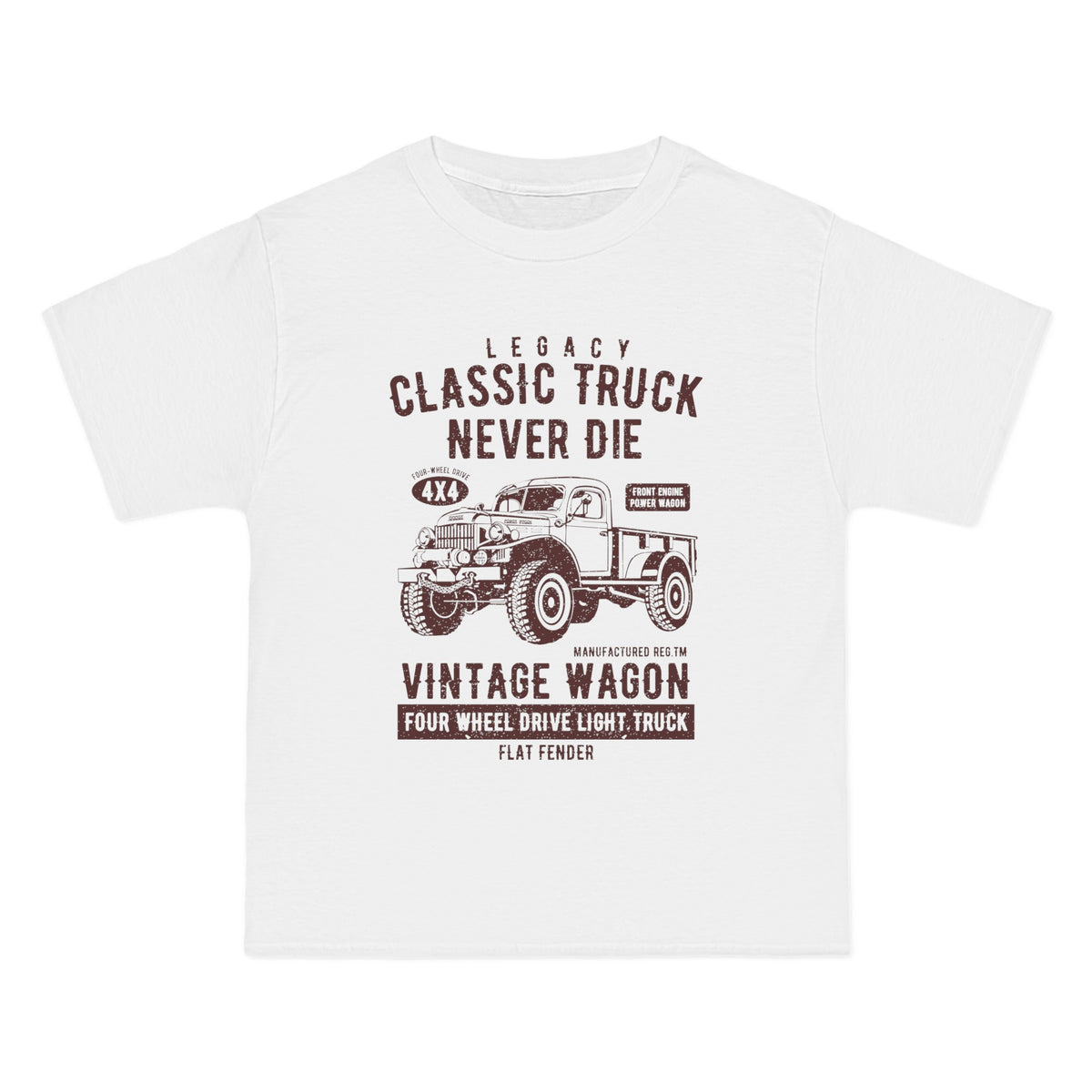 Classic Truck Retro Graphic Tee-INNBLAC Fashion Apparel
