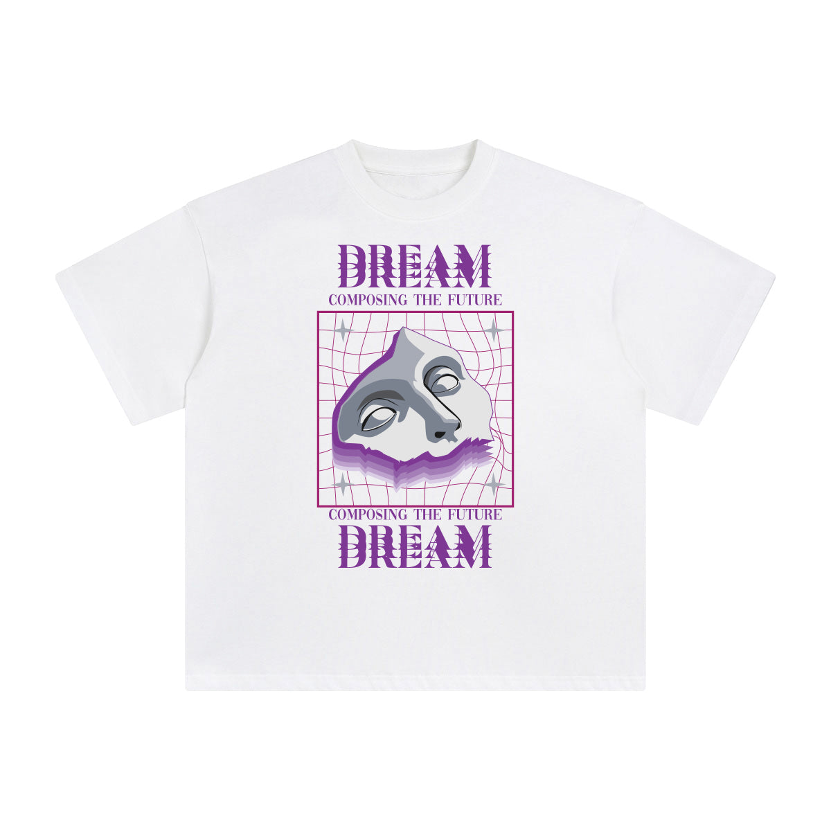 Composing the Future Dream Abstract Graphic Tee-INNBLAC Fashion Apparel