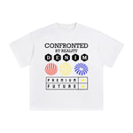 Confronted by Reality Abstract Graphic Tee-INNBLAC Fashion Apparel