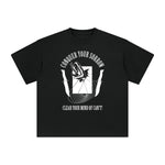 Conquer Your Sorrow Aesthetic Graphic Tee-INNBLAC Fashion Apparel