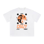 Crazy Little Thinker Abstract Graphic Tee-INNBLAC Fashion Apparel