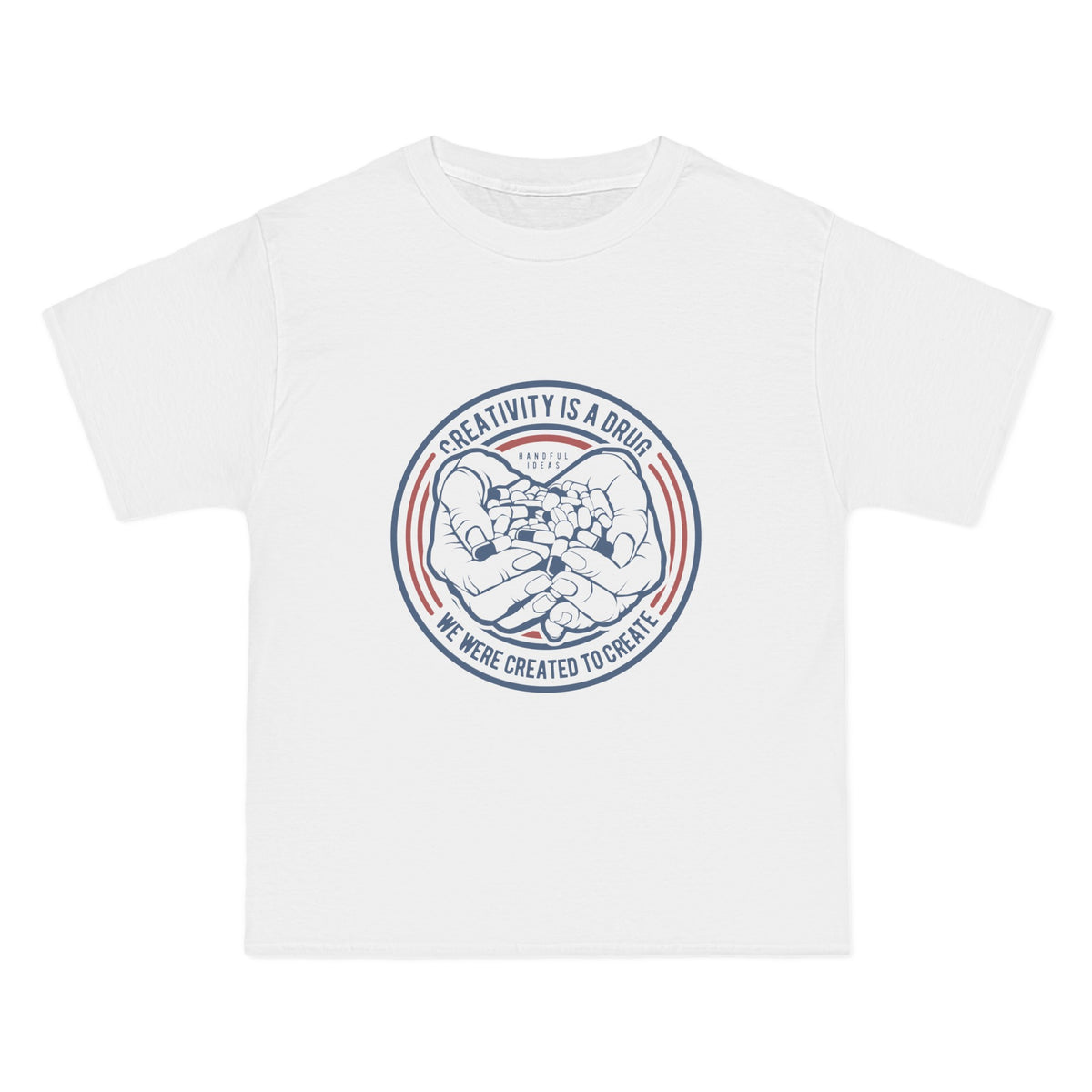 Creativity ls A Drug Graphic Tee-INNBLAC Fashion Apparel