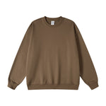 Crew Neck Oversized Couple Sweatshirts-INNBLAC Fashion Apparel