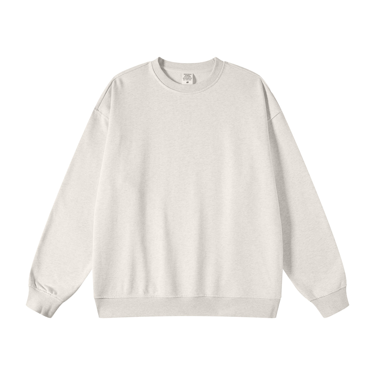 Crew Neck Oversized Couple Sweatshirts-INNBLAC Fashion Apparel