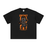 Cricket Sports Monster Graphic Tee-INNBLAC Fashion Apparel