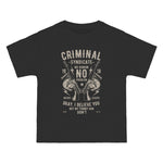 Criminal Syndicate Retro Graphic Tee-INNBLAC Fashion Apparel