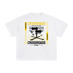 Crossroads Abstract Graphic Tee-INNBLAC Fashion Apparel