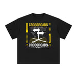 Crossroads Abstract Graphic Tee-INNBLAC Fashion Apparel